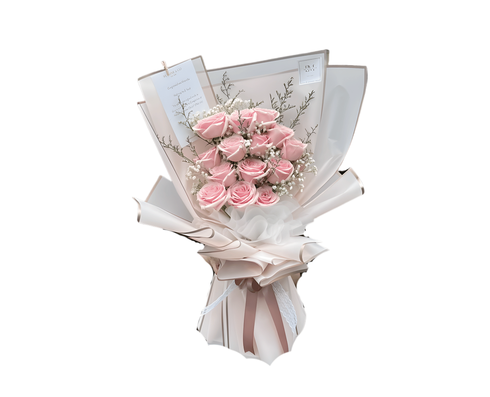 Buket Anniversary Mawar Pink Sweet Jakarta