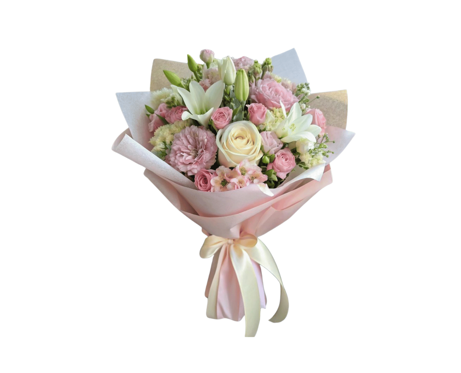 Buket Bunga Mix Warna Ceria