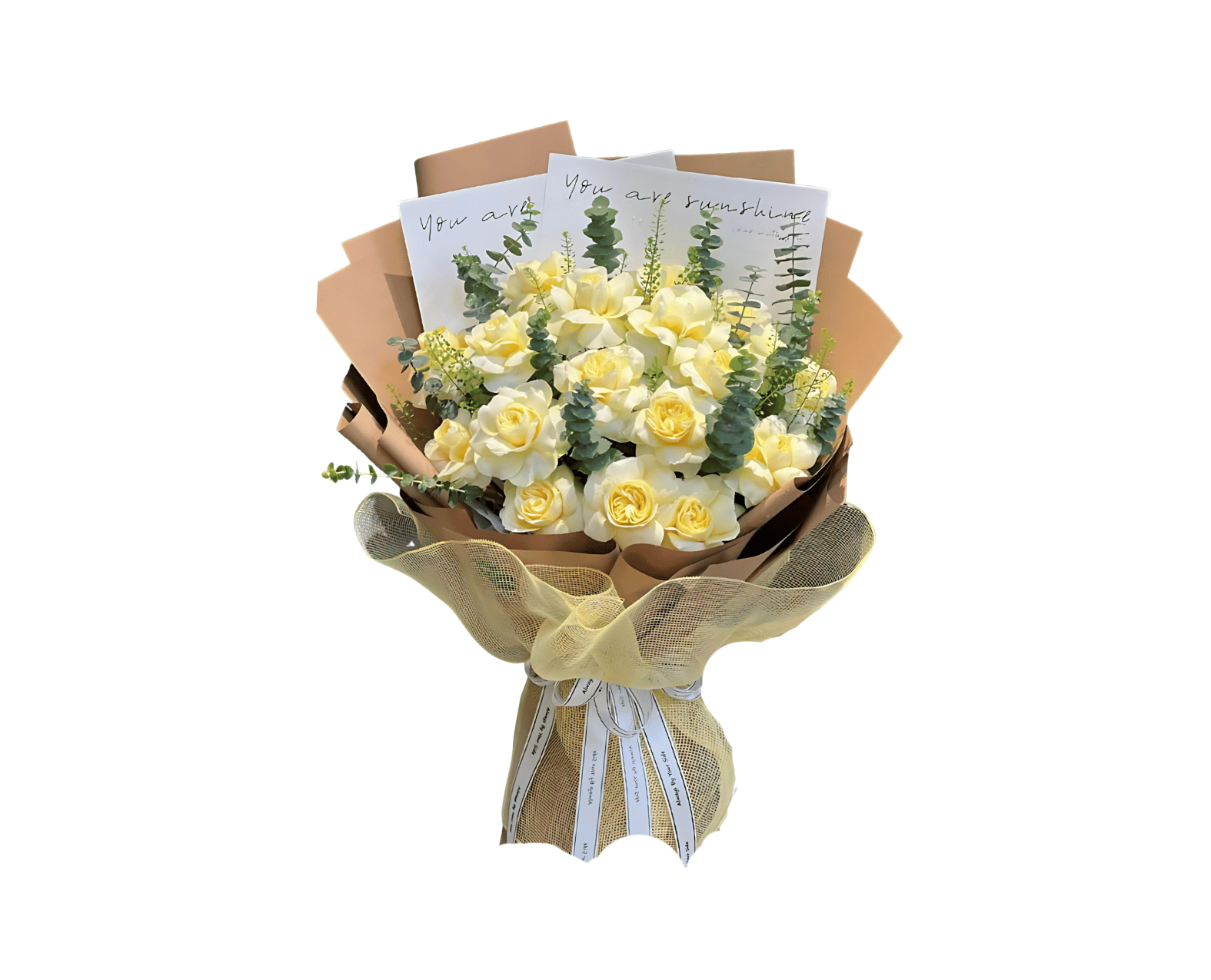 Buket Mawar Kuning Murah Cantik