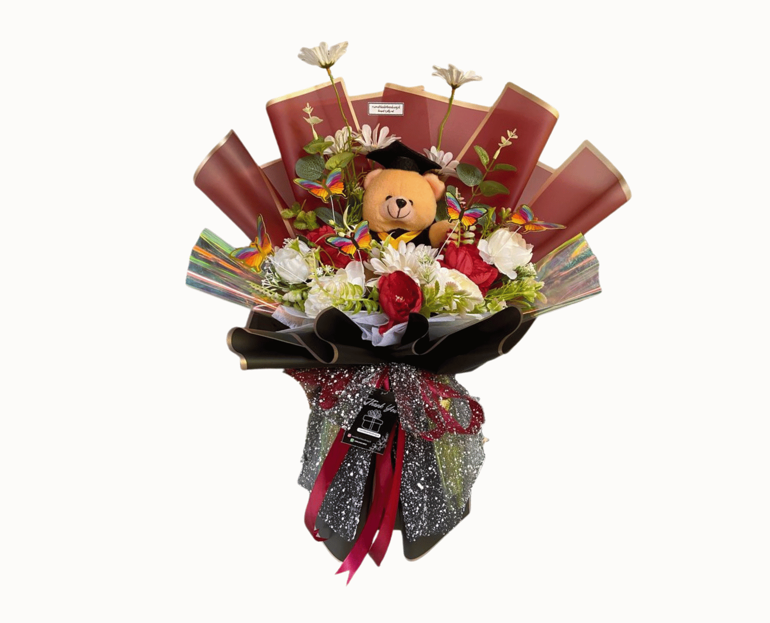 Buket Wisuda Bunga Mix Color Luxury