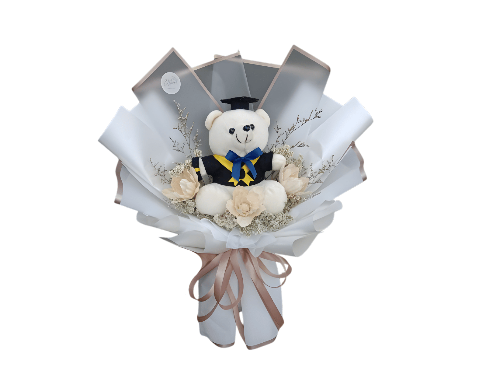 Buket Wisuda Mawar Mix Boneka Cute Tangerang