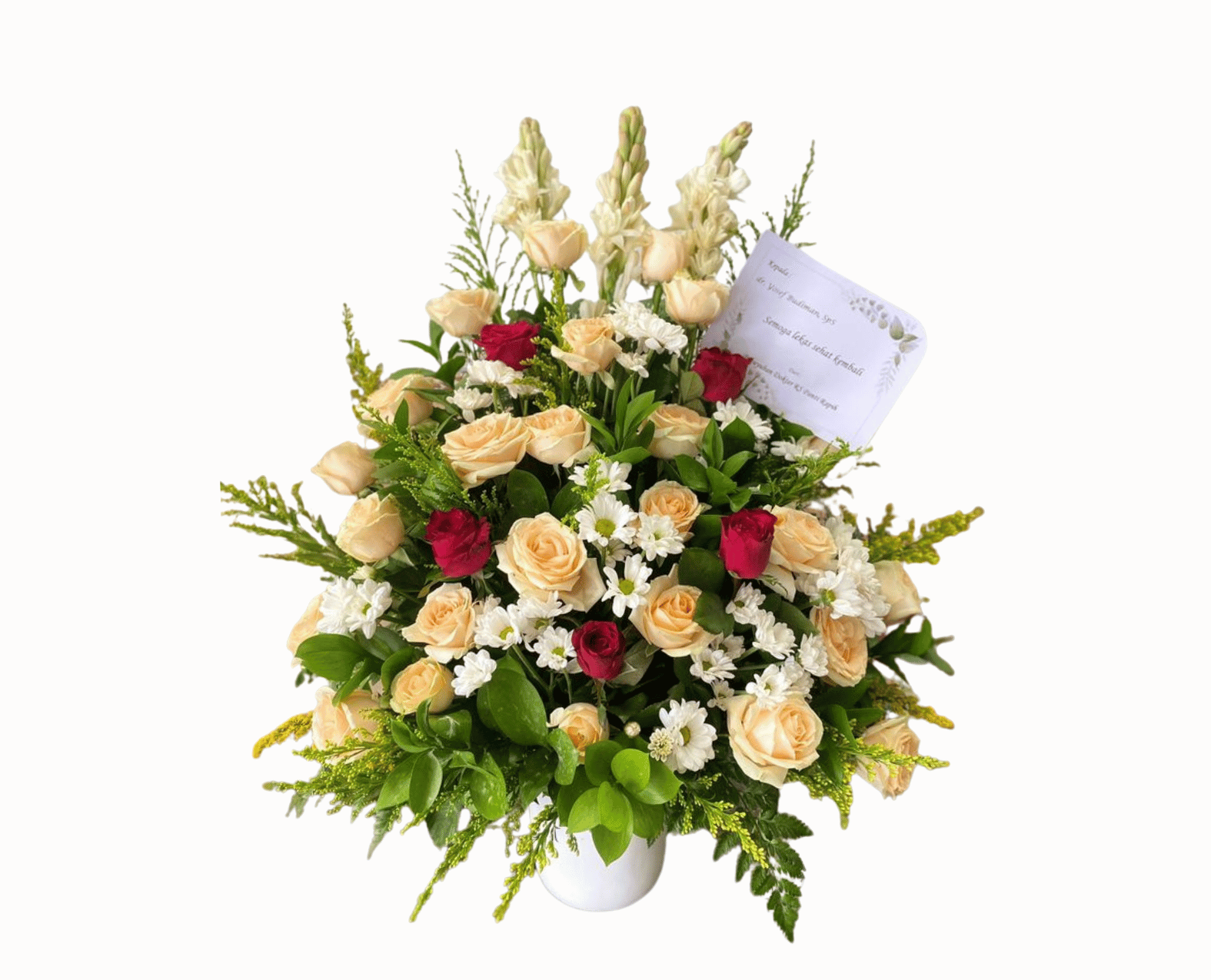 Bunga Meja Anniversary Romantis Donggala