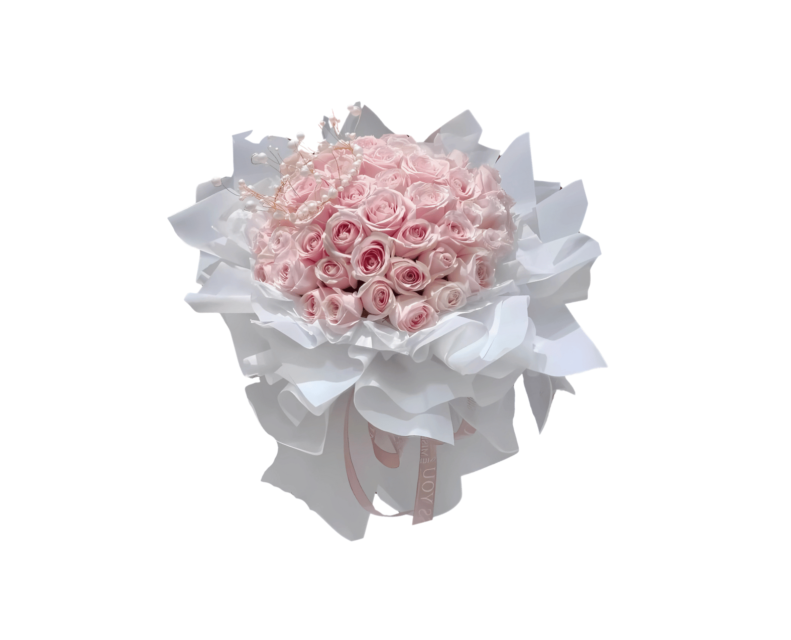 Hand Bouquet Wisuda Elegant Pink