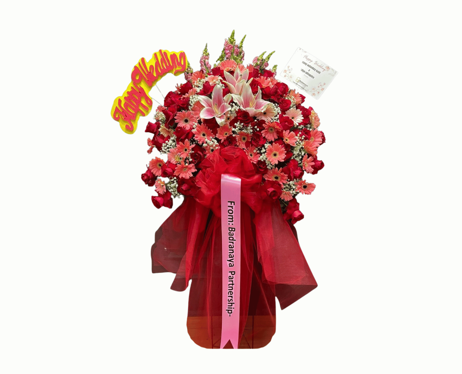 Standing Flower Grand Opening Bandung – Chika Florist